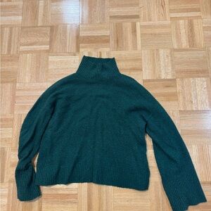 Tularosa Forest Green Turtleneck Sweater